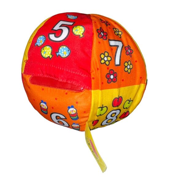 Melissa & Doug Talking Ball K Kid Education Learning Plush Soft Toy ABC Nursery - Picture 4 of 10